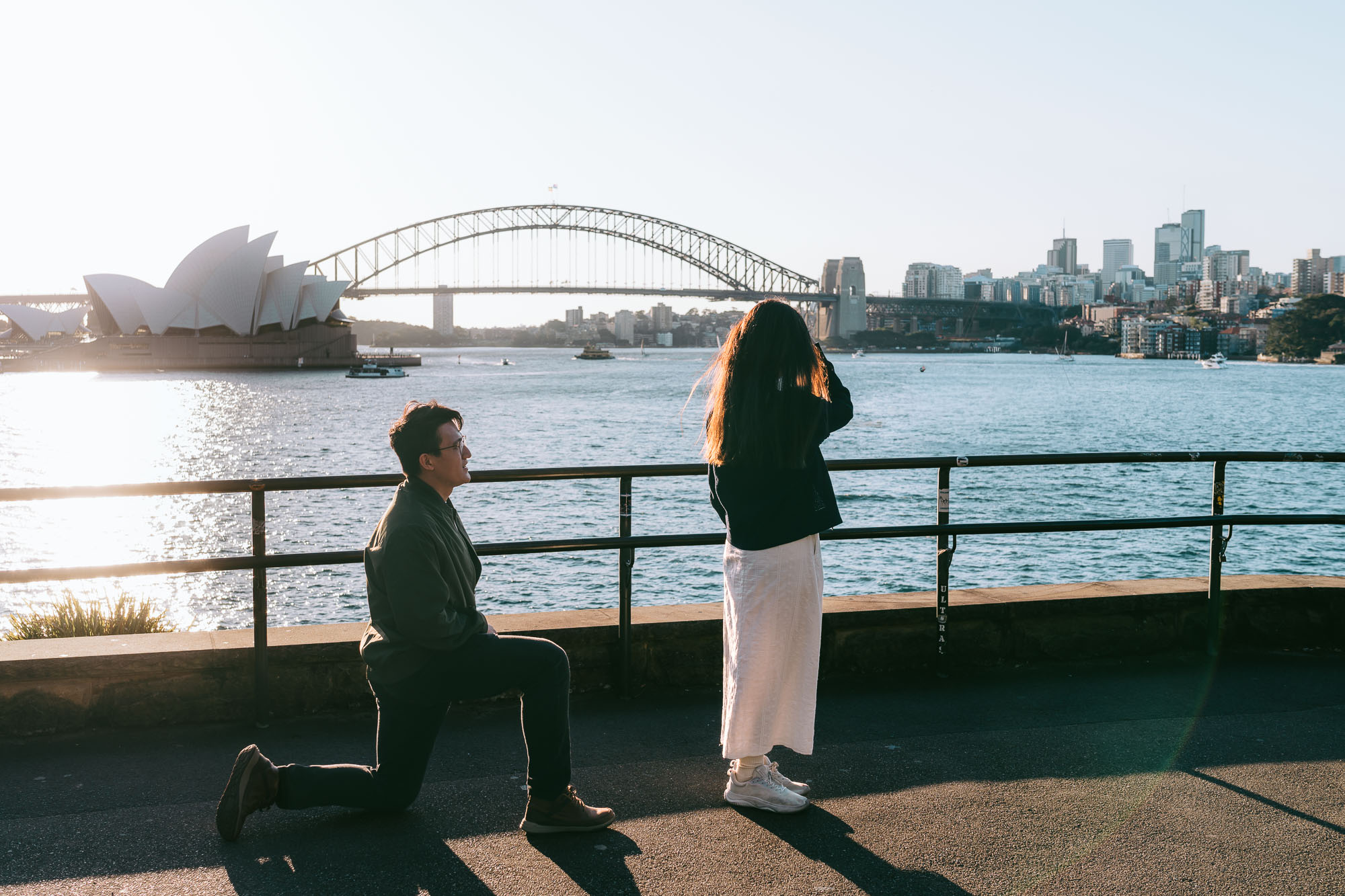 Surprise proposal on the Sydney Harbour foreshore with the Opera House behind